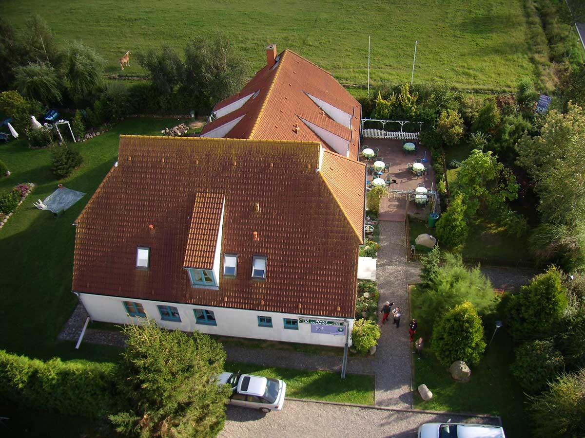 Hotel-Restaurant Am Wiesengrund - Ansicht von oben